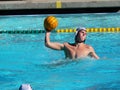 Water Polo Player Royalty Free Stock Photo