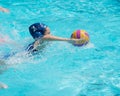 Water polo player Royalty Free Stock Photo