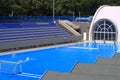 Water polo pool Royalty Free Stock Photo