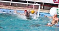 Water Polo - shot Royalty Free Stock Photo