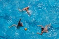 Water-Polo Swimming Pool Action
