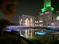 The water pool of Masjid Wilayah Persekutuan mosque in Kuala Lumpur.