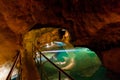 A water pool in River Cave at the Jenolan Caves, Australia