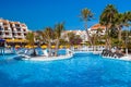 Water pool at Tenerife island Royalty Free Stock Photo