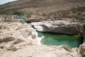 Water pool in Wadi Bani Khalid