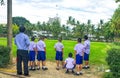 Science for kids. Water Pressure Rocket testing.