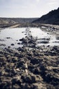 Water puddle Royalty Free Stock Photo