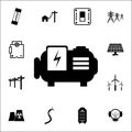 Water Pump icon. Set of energy icons. Premium quality graphic design icons. Signs and symbols collection icons for websites, web d