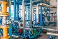 Water pumping station - at factory Royalty Free Stock Photo