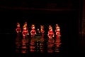 Water puppet show in Hanoi Vietnam