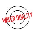 Water Quality rubber stamp