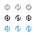 Water Recycle Icon : Suitable for Environment and Water Theme