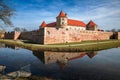 Fagaras Citadel Fortress in Brasov Romania Royalty Free Stock Photo