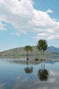 Water reflection landscape Royalty Free Stock Photo