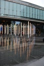 Water Reflections of Lights in Central London