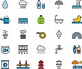 Water related icons