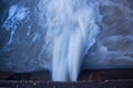 Water release at dam wall in Thailand Royalty Free Stock Photo