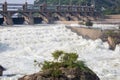 Water released into kaveri river from the Mettur dam (also known as Stanley Reservoir)