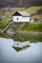 Water reservoir in Bansky Studenec, Slovakia