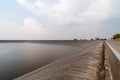 Water Reservoir and Blue Sky with Colud