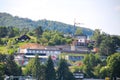 Water reservoir in Brno-Bystrc, Czech Republic Royalty Free Stock Photo