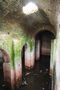 Water reservoir of the fortless of Kala at Berat