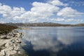 Water reservoir in Galicia Royalty Free Stock Photo