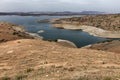Water reservoir, hydroelectric power dam