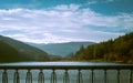 Reservoir near town of Gabrovo Bulgaria