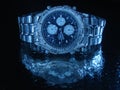 Water resistant watch Royalty Free Stock Photo