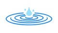 Water Ripple Drop, Serenity, Impact, and Environmental Effect vector design Generative AI Royalty Free Stock Photo
