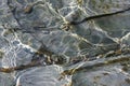 Water ripple patterns in shallow stream Royalty Free Stock Photo
