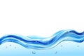 Water Ripple Waves Composition Royalty Free Stock Photo
