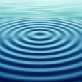 Water Ripples Pattern, Calm Surface Effect, vector design Generative AI Royalty Free Stock Photo
