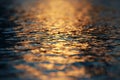 Water Ripples Sunset Royalty Free Stock Photo