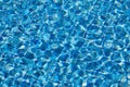 Water ripples texture in swimming pool Royalty Free Stock Photo