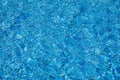 Water ripples texture in swimming pool Royalty Free Stock Photo