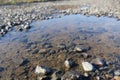 Water and Rocks in Oregon Royalty Free Stock Photo