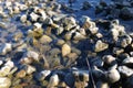 Water and Rocks in Oregon Royalty Free Stock Photo