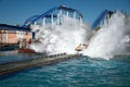 Water Rollercoaster in Europapark, Germany