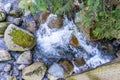 Creek Rocks And Whitewater Royalty Free Stock Photo