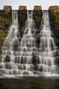 Water Rushing Down Fordyce Ricks Pond Dam