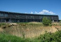 Water`s Edge Visitor Centre Building design. Humber Bridge. UK Royalty Free Stock Photo