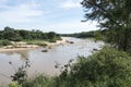 Water in safari in kruger national park south africa