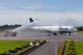 Water salutes to Airbus A320-Neo from Azul airlines