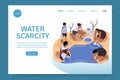 Water Scarcity Isometric Web Site