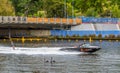 Water skiing on the Yarra river in Melbourne 4