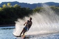 Water skiing in Parker Arizona