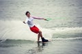 Water Skiing Royalty Free Stock Photo