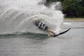 Water Skiing sport on a Lake Royalty Free Stock Photo